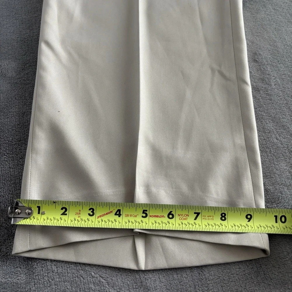 Jack Nicklaus Golf Pants Beige Pleated Dress Trousers Menswear 38x32‎